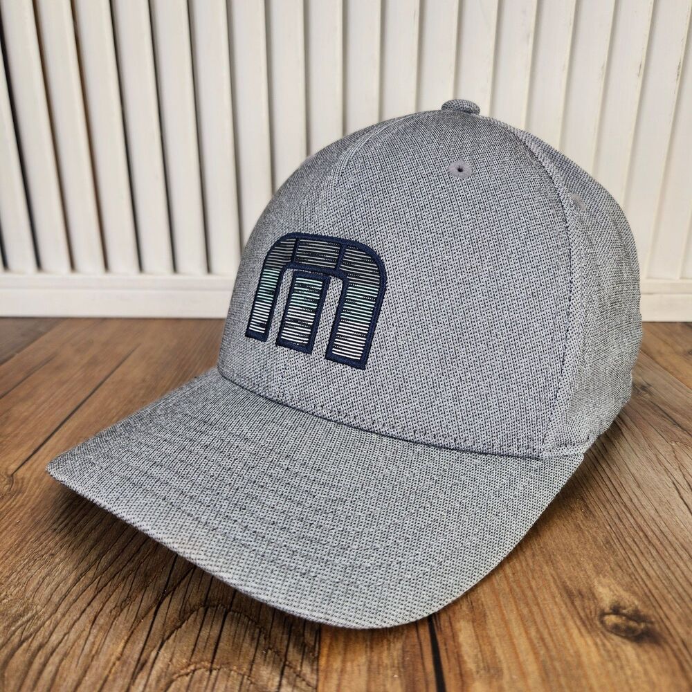 Travis Mathew Habanero Snapback Cap Heather Grey Adjustable Golf Sports 110 Hat